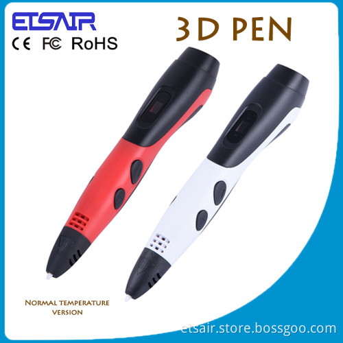 Newest Design 3D Pen 6th Generation 3D Printer Pen with Detachable Nozzle